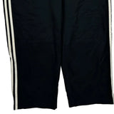 Adidas Track Pants - Medium Black Cotton