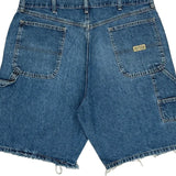 Wrangler Carpenter Shorts - 38W 11L Blue Denim