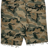 Levis Camo Cargo Shorts - 34W 10L Camo Cotton