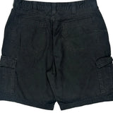 Wrangler Cargo Shorts - 35W 10L Black Cotton