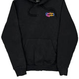 The North Face Graphic Hoodie - Small Black Cotton Blend
