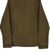The North Face Fleece Jacket - Large Brown Polyester