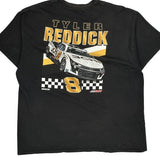 Tyler Reddick Nascar T-Shirt - 2XL Black Cotton