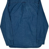 Levis Denim Shirt - Large Blue Cotton