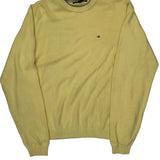 Tommy Hilfiger Jumper - Large Yellow Cotton