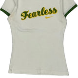 Nike T-Shirt - Medium Green Cotton