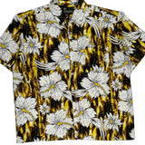 Island Tropics Floral Hawaiian Shirt - XL Multicoloured Polyester