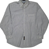 Tommy Hilfiger Striped Shirt - Medium Blue Cotton
