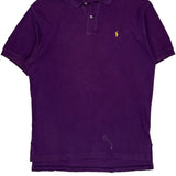 Polo By Ralph Lauren Polo Shirt - Medium Purple Cotton