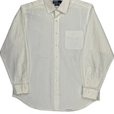 Polo By Ralph Lauren Shirt - XL White Cotton