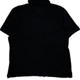 Tommy Hilfiger Polo Shirt - Large Black Cotton