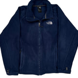 The North Face Fleece Jacket - Large Navy Polyester