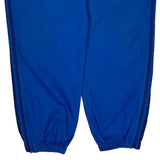Adidas Track Pants - Large Blue Polyester