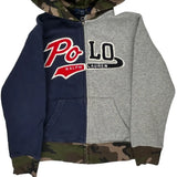 Age 6-7 Polo By Ralph Lauren Camo Hoodie - Small Multicoloured Cotton