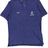 Polo By Ralph Lauren Polo Shirt - Large Purple Cotton