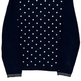 Tommy Hilfiger Polka Dot Jumper - Medium Navy Cotton
