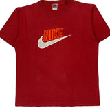 Vintage Nike T-Shirt - Medium Red Cotton