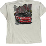 Tony Stewart Nascar T-Shirt - XL White Cotton