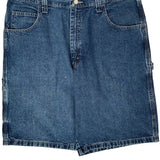 Wrangler Carpenter Shorts - 38W 9L Blue Cotton