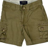 Age 3-4 Polo By Ralph Lauren Cargo Cargo Shorts - 3XS Khaki Cotton