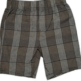 Age 4 Levis Checked Shorts - XS Brown Cotton Blend