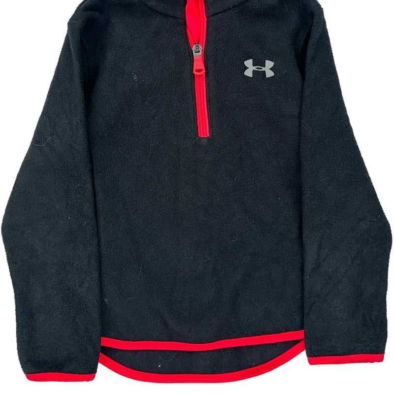 Age 4 Under Armour Fleece - 2XS Black Polyester