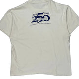 Washington And Lee University Hanes Single Stitch T-Shirt - Large White Cotton
