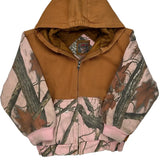 Age 5 Outdoor Habitat Camo Jacket - XS Brown Cotton