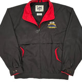 Vintage Sap'S Coastal Automotive Health Services Lee Sport Graphic Jacket - XL Black Nylon