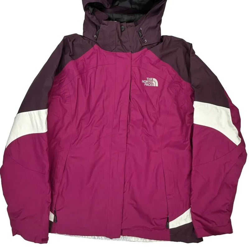 The North Face Ski Jacket - Large Purple Polyester