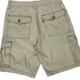 Levis Cargo Shorts - 32W 11L Beige Cotton