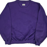 University Of Washington Gear College Sweatshirt - Medium Purple Cotton Blend