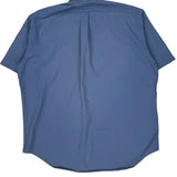 Blaire Ralph Lauren Short Sleeve Shirt - Large Blue Cotton