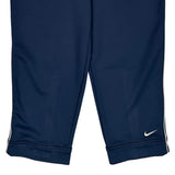 Nike Fitory Nike Track Pants - Large Navy Polyester