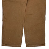 Carhartt Double Knee Carpenter Pants - 36W 34L Brown Cotton