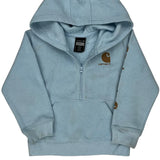 Age 3 Carhartt Hoodie - 2XS Blue Cotton