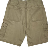 Wrangler Cargo Shorts - 36W 9L Khaki Cotton
