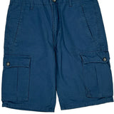 Levis Cargo Shorts - 32W 11L Blue Cotton
