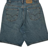 Levis Denim Shorts - 32W 11L Blue Cotton