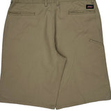 Dickies Chino Shorts - 36W 11L Khaki Polyester Blend