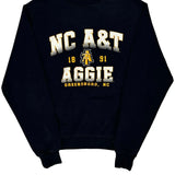 Nc A&T Aggie Champion Sweatshirt - Small Black Cotton