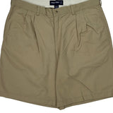 Polo By Ralph Lauren Chino Shorts - 36W 7L Beige Polyester Blend