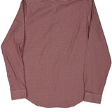 Tommy Hilfiger Checked Shirt - Medium Red Cotton