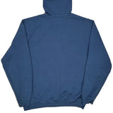 Carhartt Hoodie - Large Blue Cotton Blend