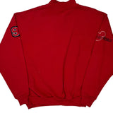 Walt Disney World 25 Years Mickey Inc Graphic Long Sleeve T-Shirt - Medium Red Cotton