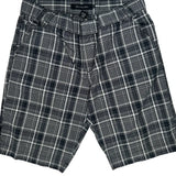 Calvin Klein Jeans Checked Shorts - 32W 10L Gray Cotton