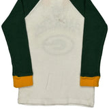 Age 2 Packers N.F.L. Team Apparel Long Sleeve T-Shirt - XS White Cotton Blend