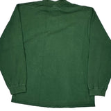 Nike Long Sleeve T-Shirt - Large Green Cotton