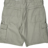 Wrangler Cargo Shorts - 36W 8L Beige Cotton