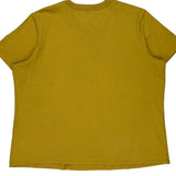 Carhartt T-Shirt - 2XL Yellow Cotton Blend
